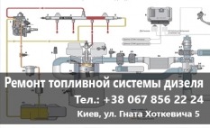 Ремонт топливной системы Дизеля Любой Сложности